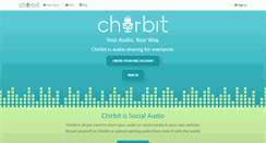 Desktop Screenshot of chirbit.com